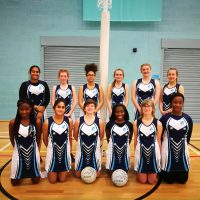 Uxbridge College Netball Academy Team Celebrates National Finals Place. Uxbridge College Netball Academy Team