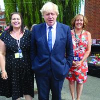 Boris Johnson was a surprise guest at Lady Bankes Schools’ Celebration