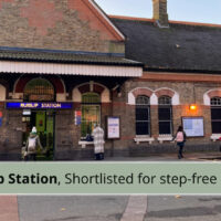Ruislip Station shortlisted for step-free access following RRA campaign stepfreeruislip
