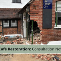Public Consultation Now Open: Restoration of The Priory Café Following 2025 Crash priorycaferestore