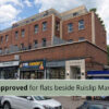 Flats above Ruislip Manor station parade approved, with a shop divided for access newflats
